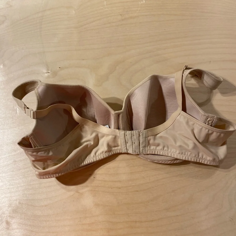 Cacique Lightly Lined Balconette Women's Tan Underwire Bra 46 B (PQ)
